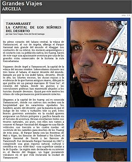 Viaje a Tamanrasset, Argelia