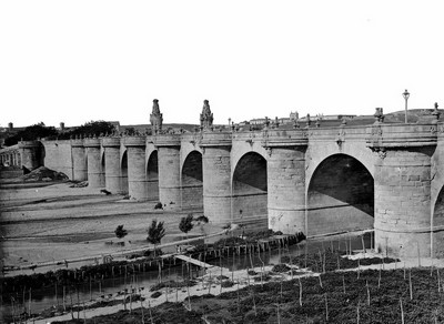 Puente de Toledo años 50