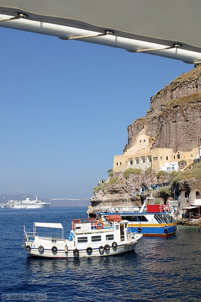 Santorini
Barco atracado en Volcano
Santorini