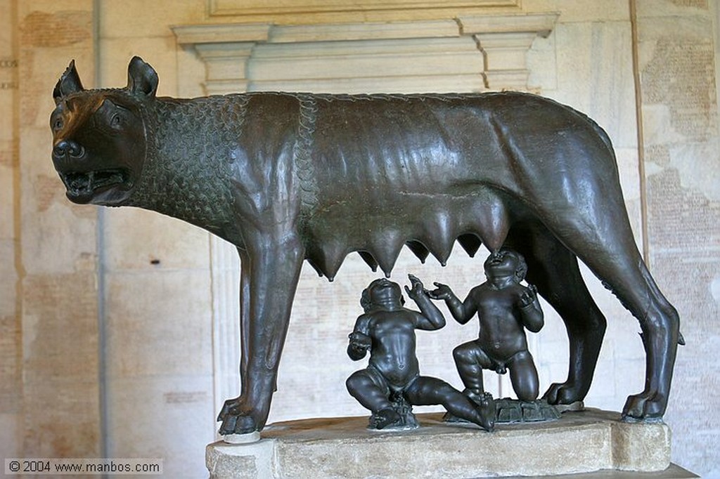 Roma
Romulo mamando de la loba - Palazzo dei Conservatori
Roma