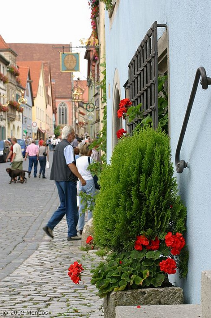 Rotemburgo
Calle famosa
Baviera
