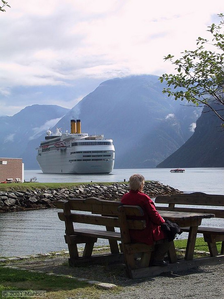 De Hellesylt a Geiranger
Noruega