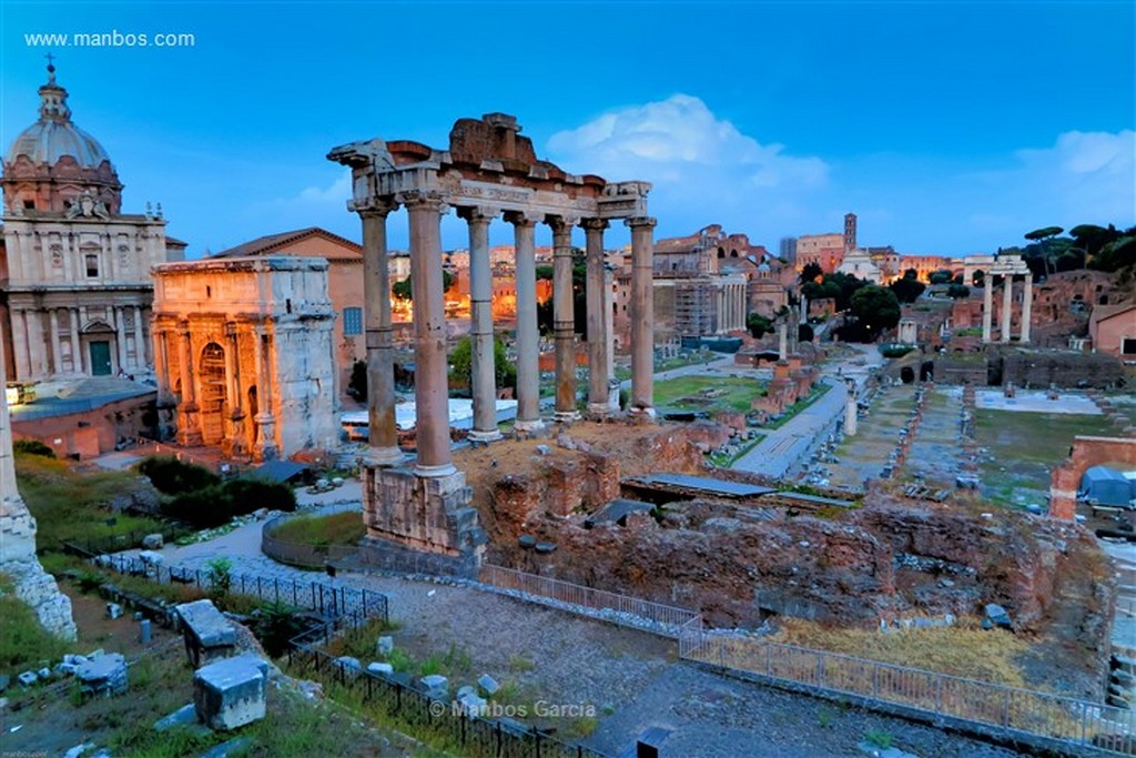 Roma
Foro romano al atardecer
Roma