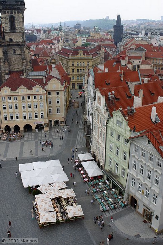 Praga
Vista desde la torre del Ayuntamiento
Praga