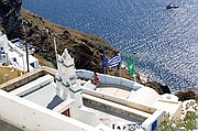 Fira, Santorini, Grecia