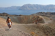 Volcano, Santorini, Grecia