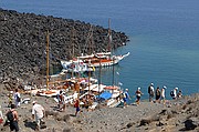 Volcano, Santorini, Grecia