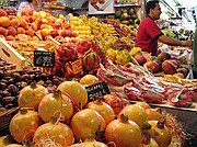 Mercado de La Boqueria, Barcelona, España