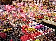 Mercado de La Boqueria, Barcelona, España