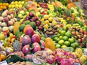 Mercado de La Boqueria, Barcelona, España