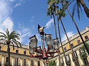 Plaza Real, Barcelona, España