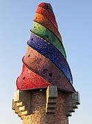 Palacio Guell, Barcelona, España