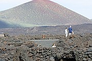 Los Hervideros, Lanzarote, España