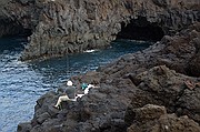 Los Hervideros, Lanzarote, España