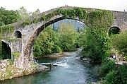 Puente romano, Cangas de Onís, España