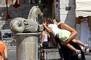 Piazza Duomo, Taormina, Italia