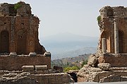 Teatro griego, Taormina, Italia