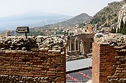 Teatro griego, Taormina, Italia