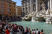 Fontana di Trevi, Roma, Italia