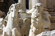 Fontana di Trevi, Roma, Italia