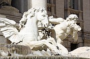 Fontana di Trevi, Roma, Italia