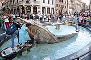 Piazza di Spagna, Roma, Italia