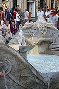 Piazza di Spagna, Roma, Italia