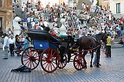 Piazza di Spagna, Roma, Italia