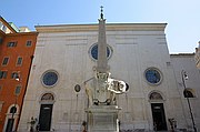 Piazza della Minerva, Roma, Italia