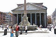 Piazza della Rotonda, Roma, Italia