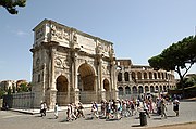 Arco de Constantino, Roma, Italia