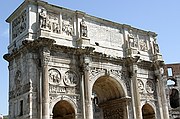 Arco de Constantino, Roma, Italia