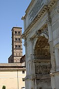 Arco de Tito, Roma, Italia