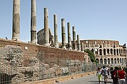 El Foro Romano, Roma, Italia