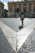 Piazza del Campidoglio, Roma, Italia