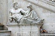 Piazza del Campidoglio, Roma, Italia