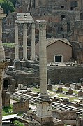 El Foro Romano, Roma, Italia