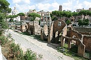 El Foro Romano, Roma, Italia