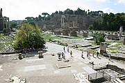 El Foro Romano, Roma, Italia