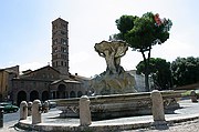 Piazza della Bocca della Verita, Roma, Italia