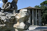 Piazza della Bocca della Verita, Roma, Italia