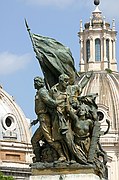 Piazza Venezia, Roma, Italia