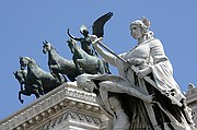 Piazza Venezia, Roma, Italia