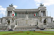 Piazza Venezia, Roma, Italia