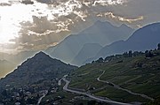 Viñedos Bisse de Clavau, Sion, Suiza