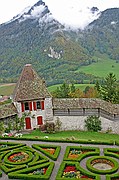 Castillo de Gruyere, Gruyere, Suiza