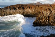 Los Hervideros, Lanzarote, España