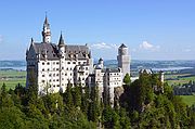 Castillo de Neuschwanstein, Castillo de Luis II, Alemania