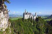 Castillo de Neuschwanstein, Castillo de Luis II, Alemania