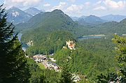 Castillo de Neuschwanstein, Castillo de Luis II, Alemania